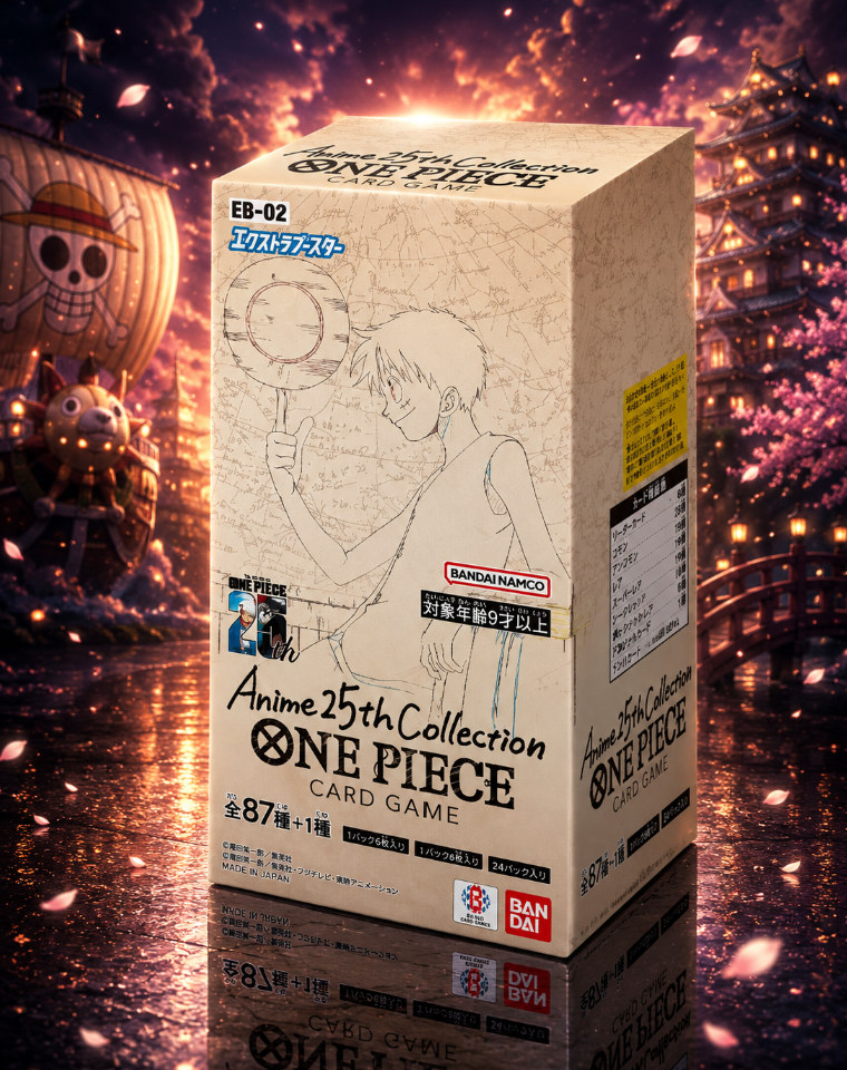 One Piece EB-02 - Anime 25th Collection Booster Box (JP) – Mint
