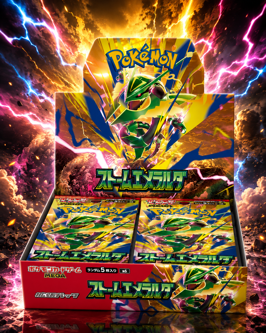 Storm Emeralda Booster Box - Pokèmon TCG