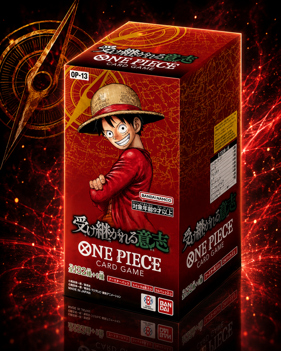 One Piece OP-13 – Carrying on His Will Booster Box (JP)