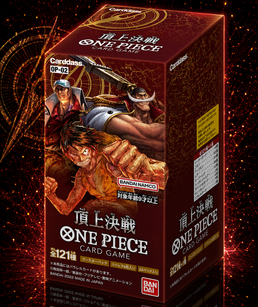 One Piece OP-02 – Paramount War Booster Box (JP)