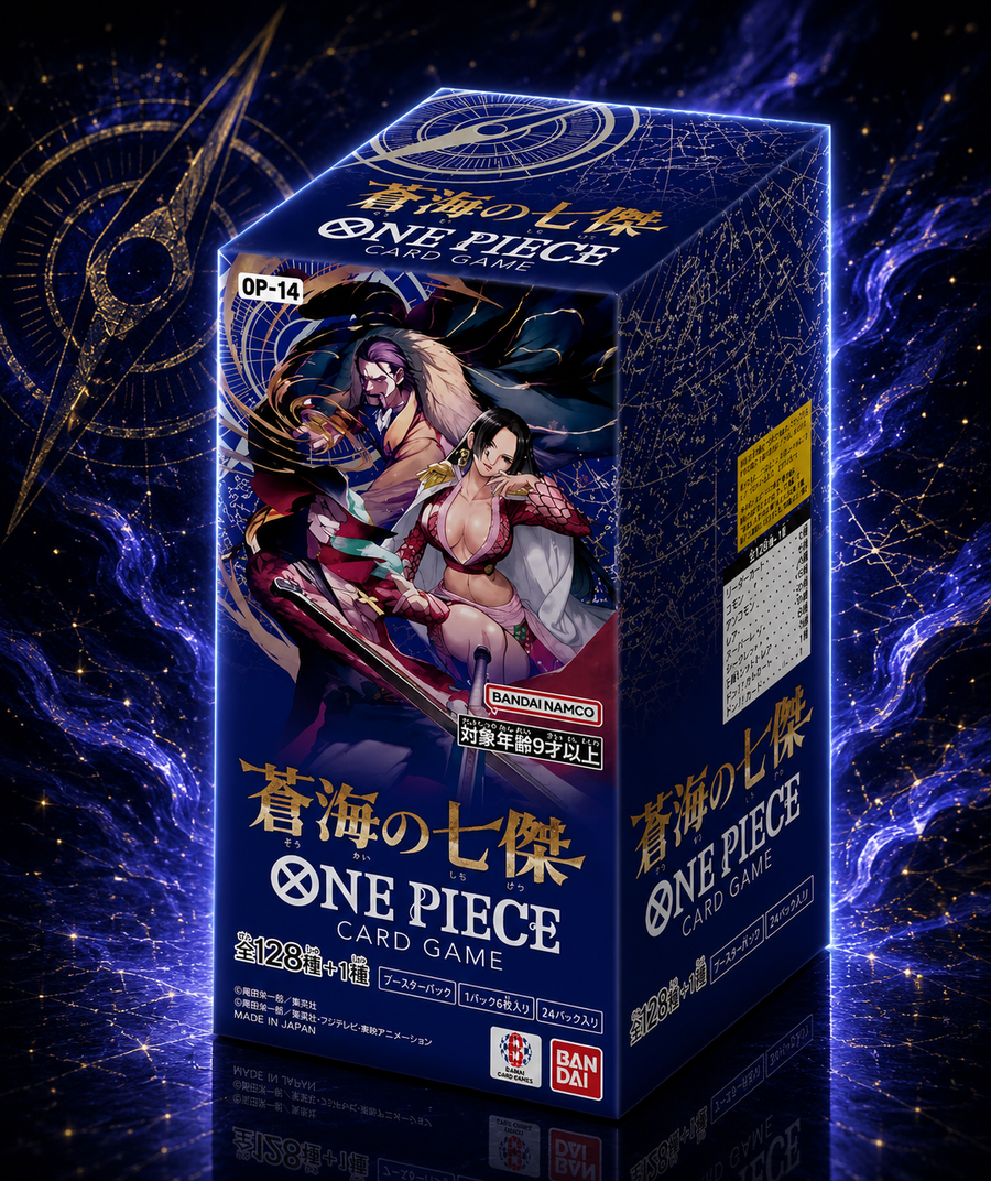 One Piece OP-14 - The Azure Sea's Seven Booster Box (JP)